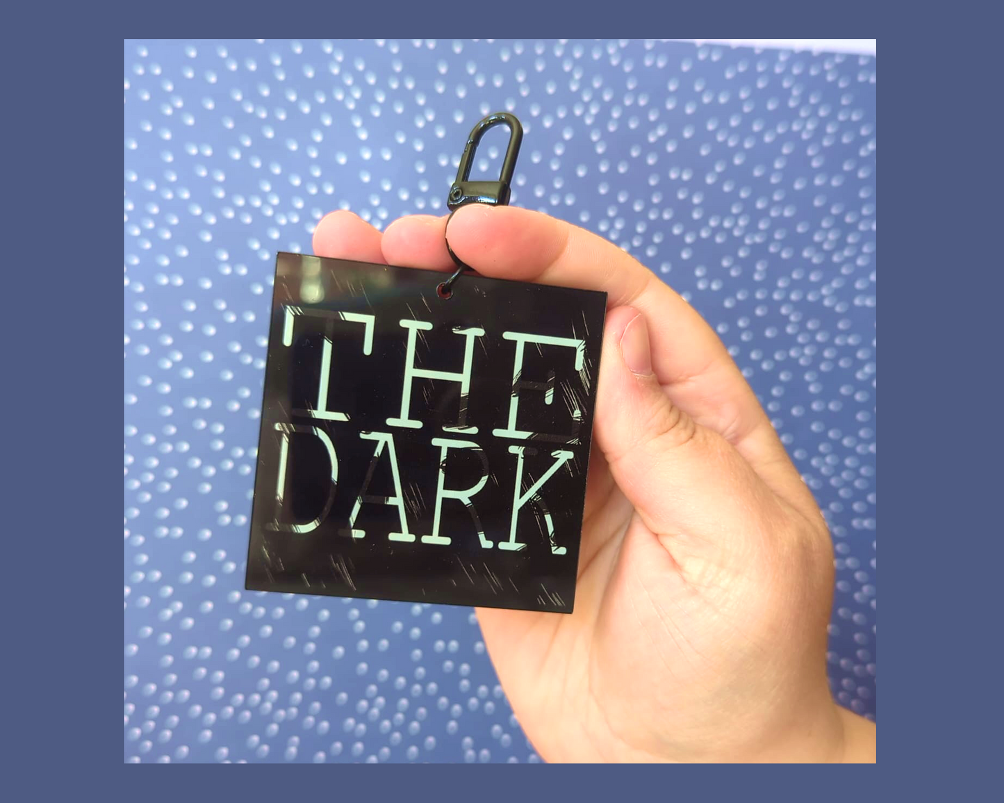 The Magnus Archives The Dark Acrylic Charm Keychain