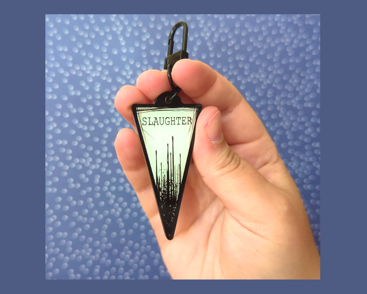 The Magnus Archives The Slaughter Acrylic Charm Keychain