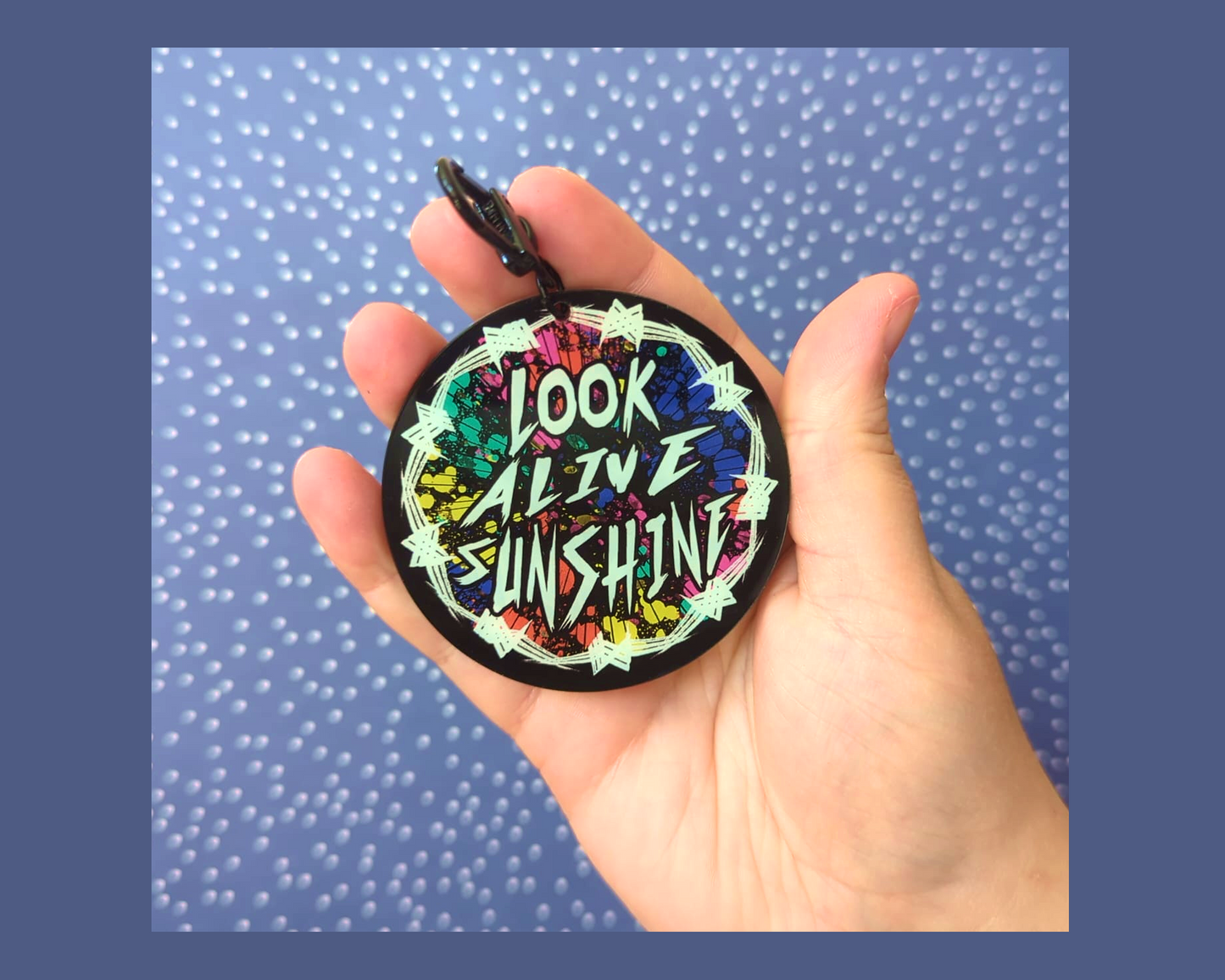 MCR Look Alive Sunshine Keychain
