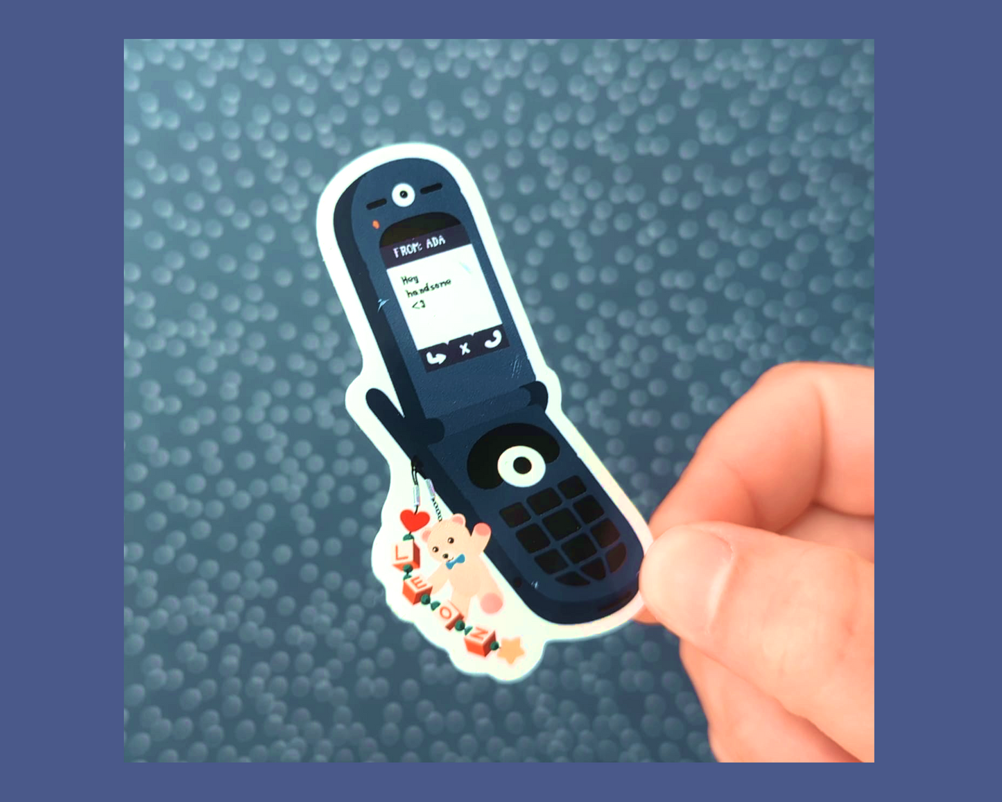 Resident Evil Flip Phone Stickers