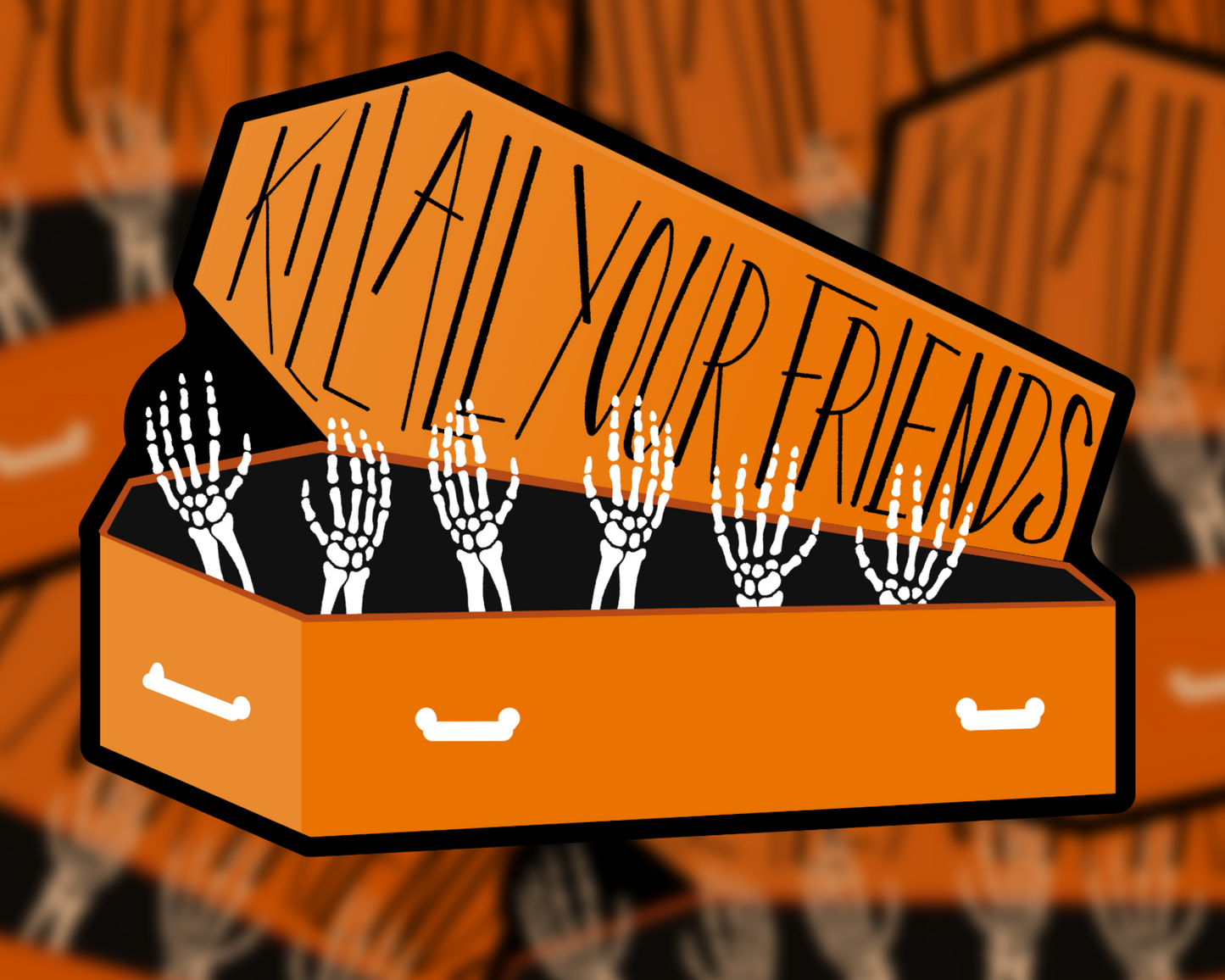 My Chemical Romance Kill All Your Friends Sticker