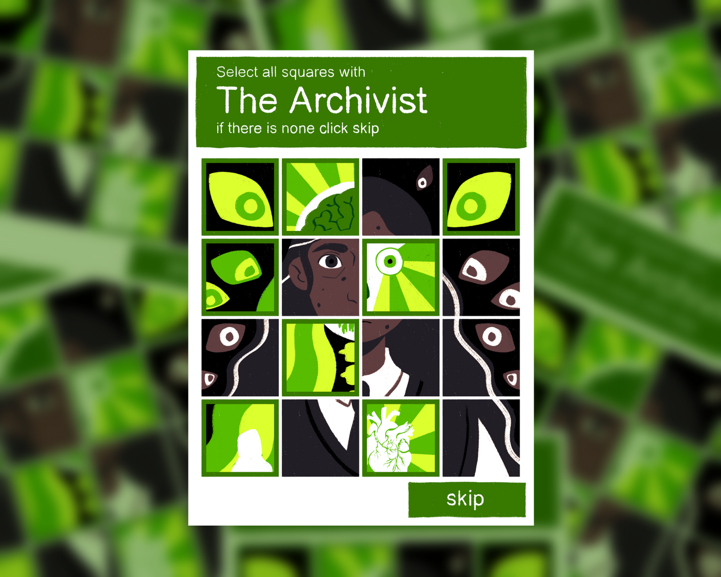 The Magnus Archives The Archivist Sticker