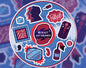 Gerard Way Hesitant Alien Sticker Sheet