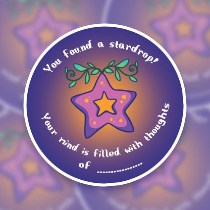 Stardew Valley Stardrop Sticker