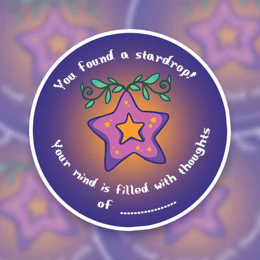 Stardew Valley Stardrop Sticker