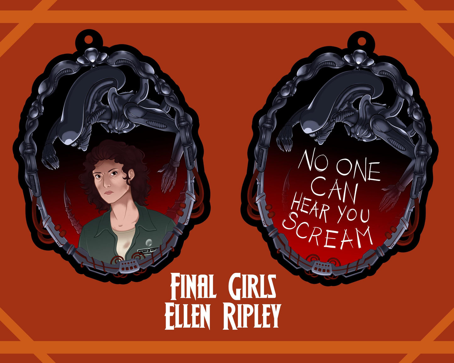 Final Girls Ellen Ripley Alien Keychain