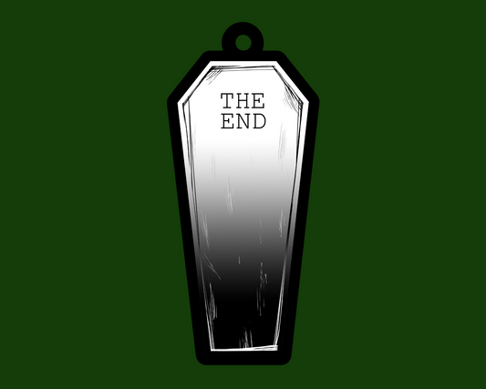 The Magnus Archives The End Acrylic Charm Keychain