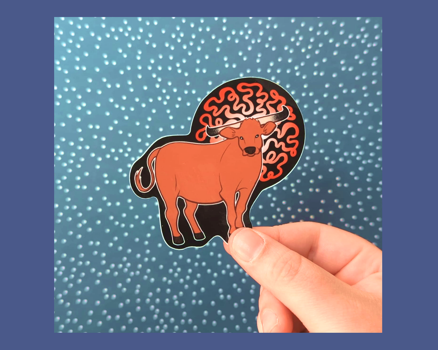 Baldur's Gate 3 Strange Ox Sticker