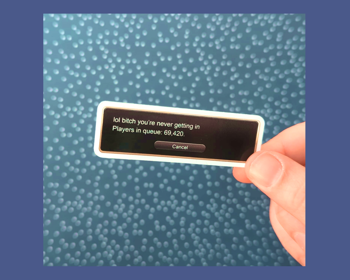 FFXIV Queue Sticker
