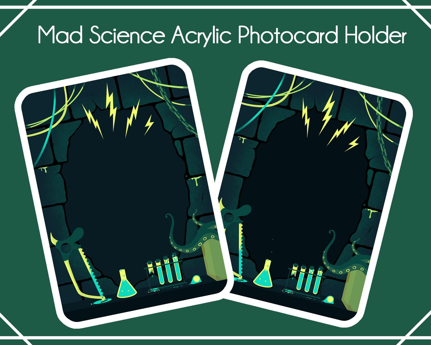 Mad Science Acrylic Photocard Holder
