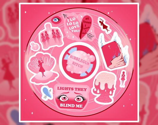 Marina and the Diamonds Electra Heart Print