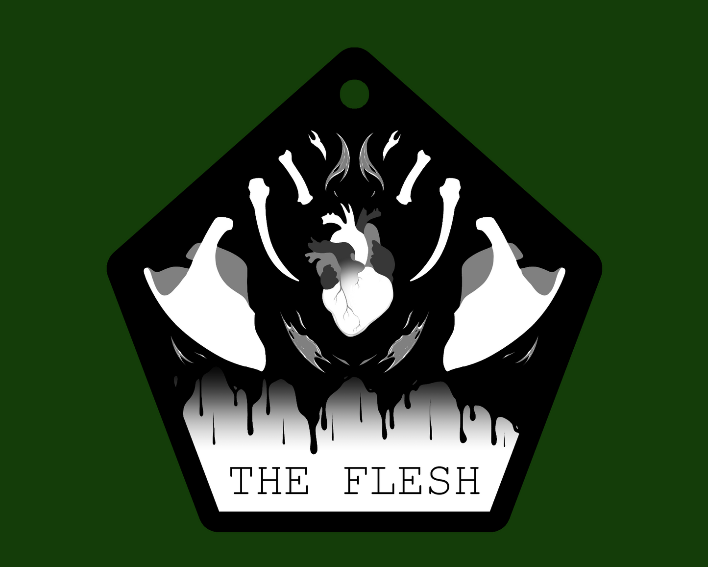 The Magnus Archives The Flesh Acrylic Charm Keychain
