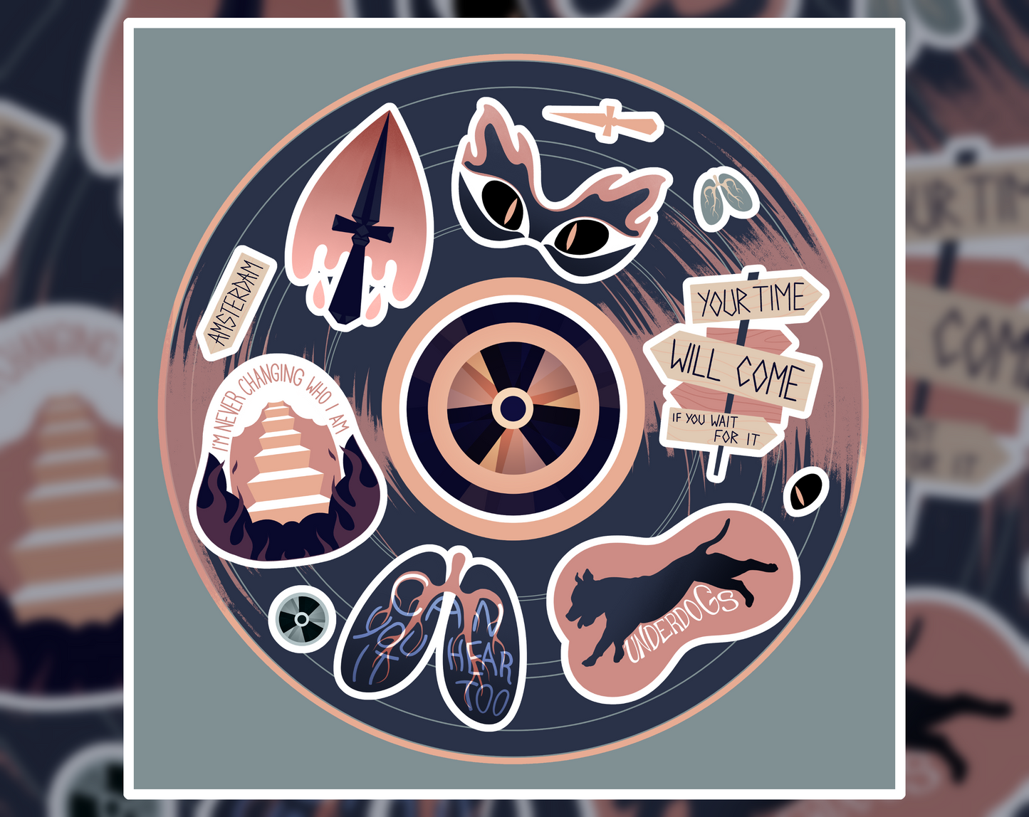 Imagine Dragons Night Visions Print
