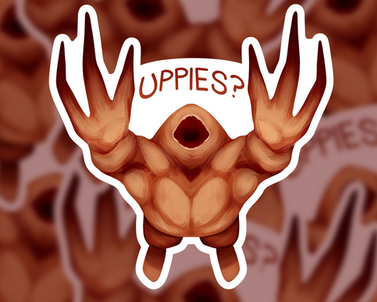 Silent Hill Mumbler Uppies Sticker