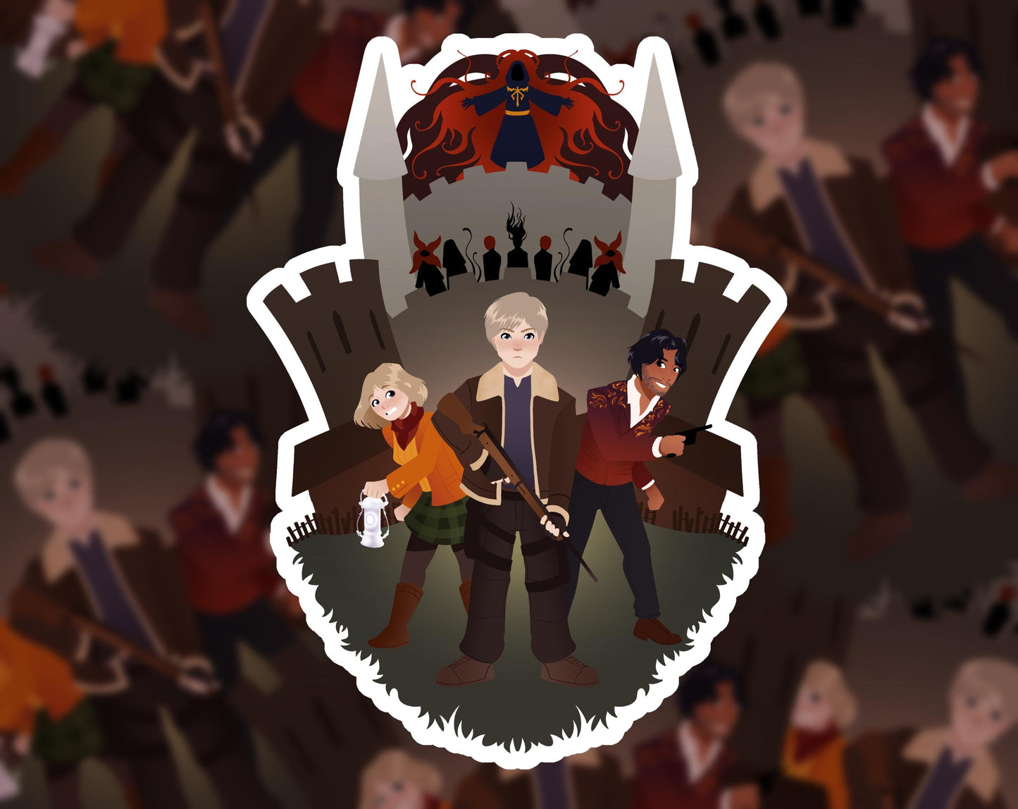 Resident Evil 4 Sticker