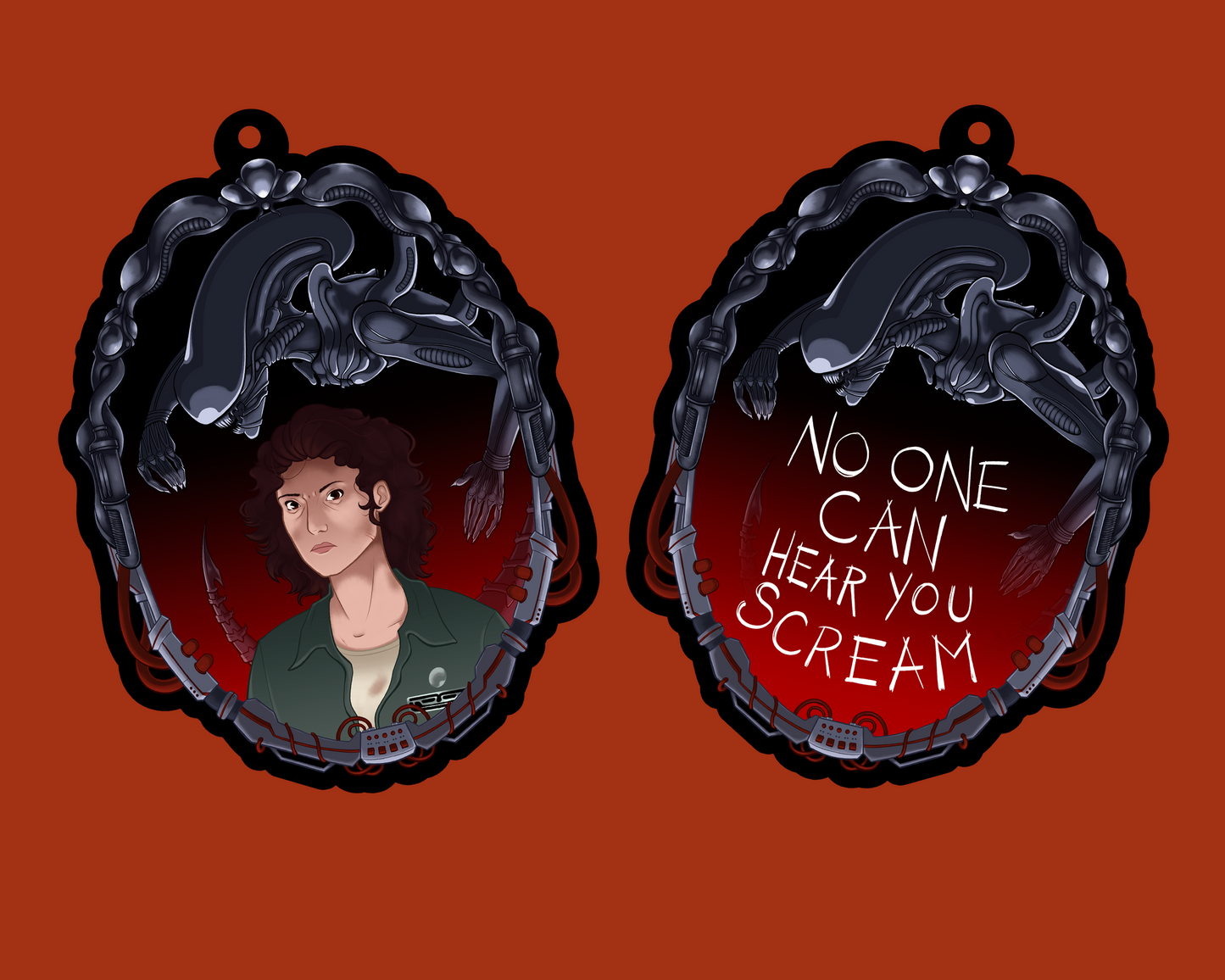Final Girls Ellen Ripley Alien Keychain