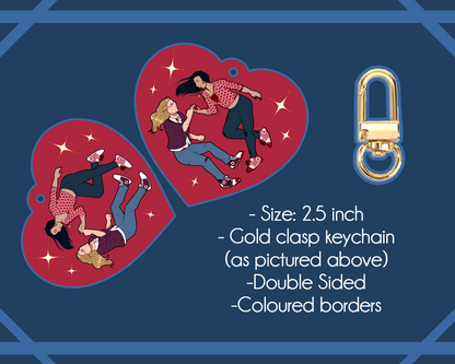 Jennifer's Body BFF Keychain