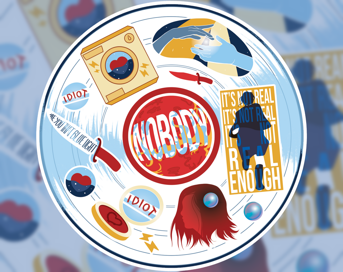 Mitski Be the Cowboy Sticker Sheet