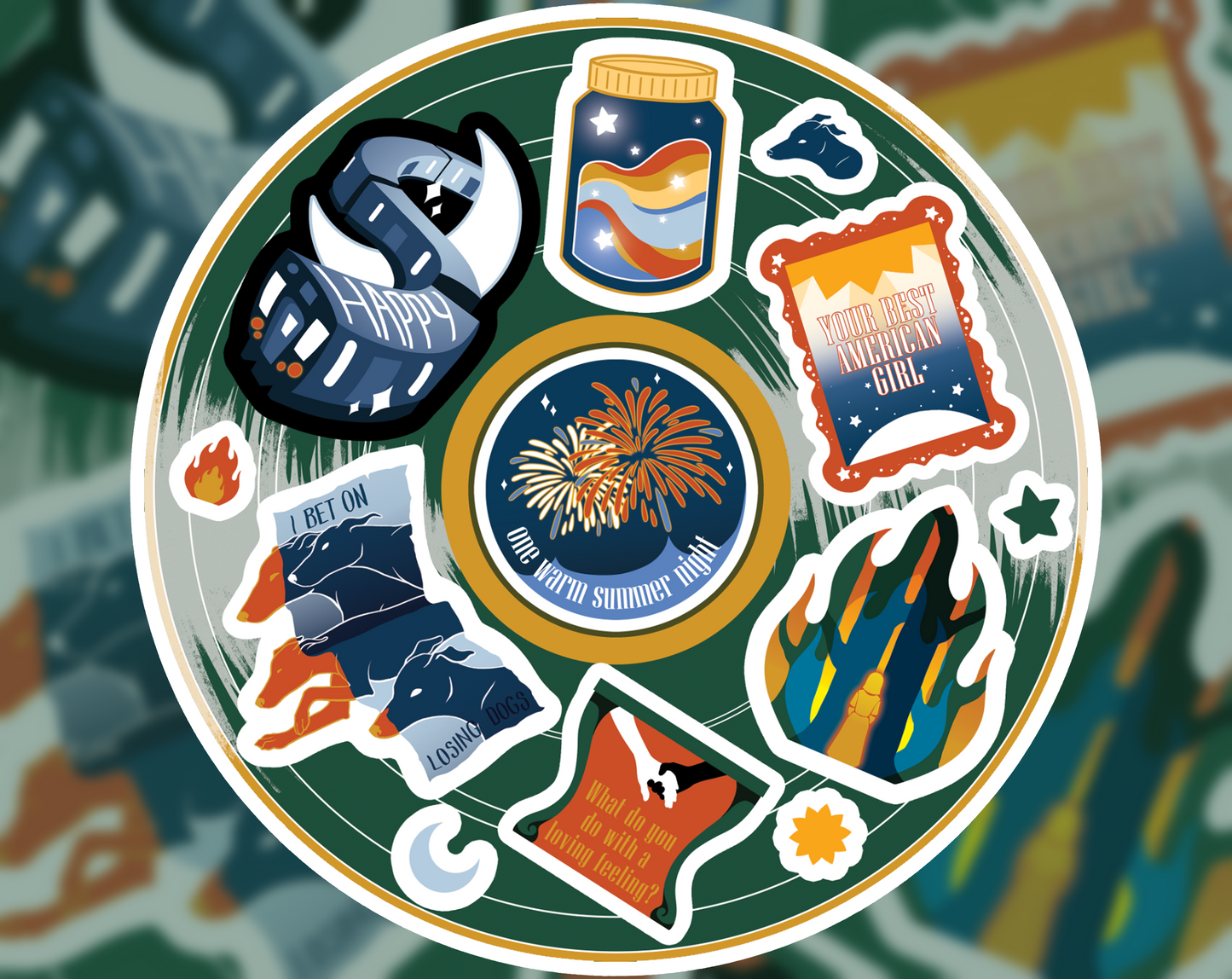 Mitski Puberty 2 Sticker Sheet