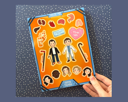 House MD Sticker Sheet