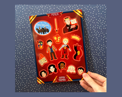 Merlin Sticker Sheet