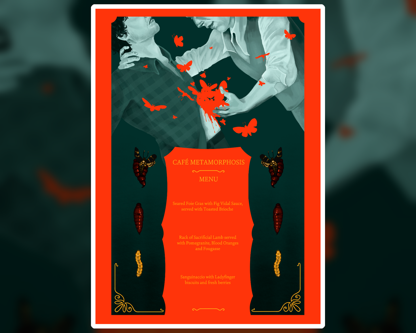 Hannibal Cafe Metamorphosis Print