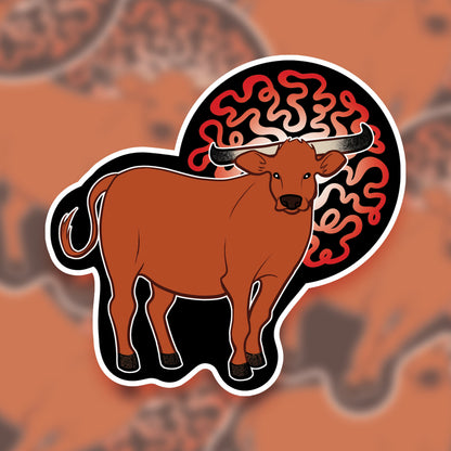 Baldur's Gate 3 Strange Ox Sticker