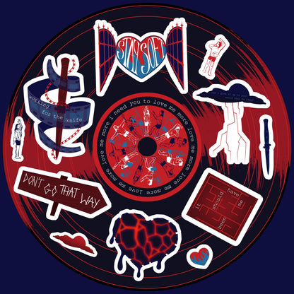 Mitski Laurel Hell Sticker Sheet