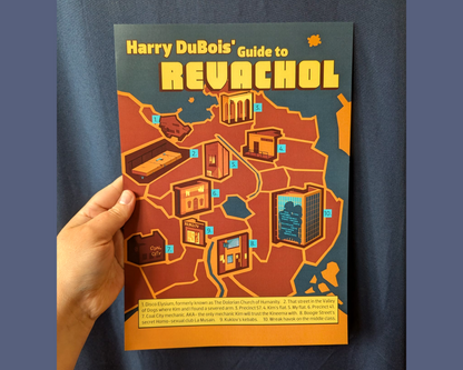 Disco Elysium Harry's Guide to Revachol Poster