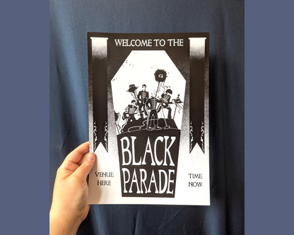 My Chemical Romance Black Parade Inspired Print