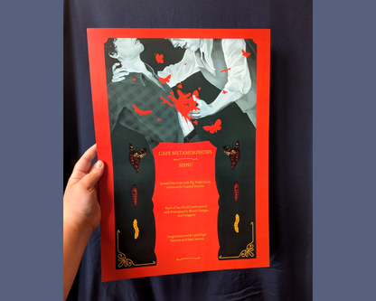 Hannibal Cafe Metamorphosis Print