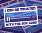 Sonic Underground Aux Cord Sticker