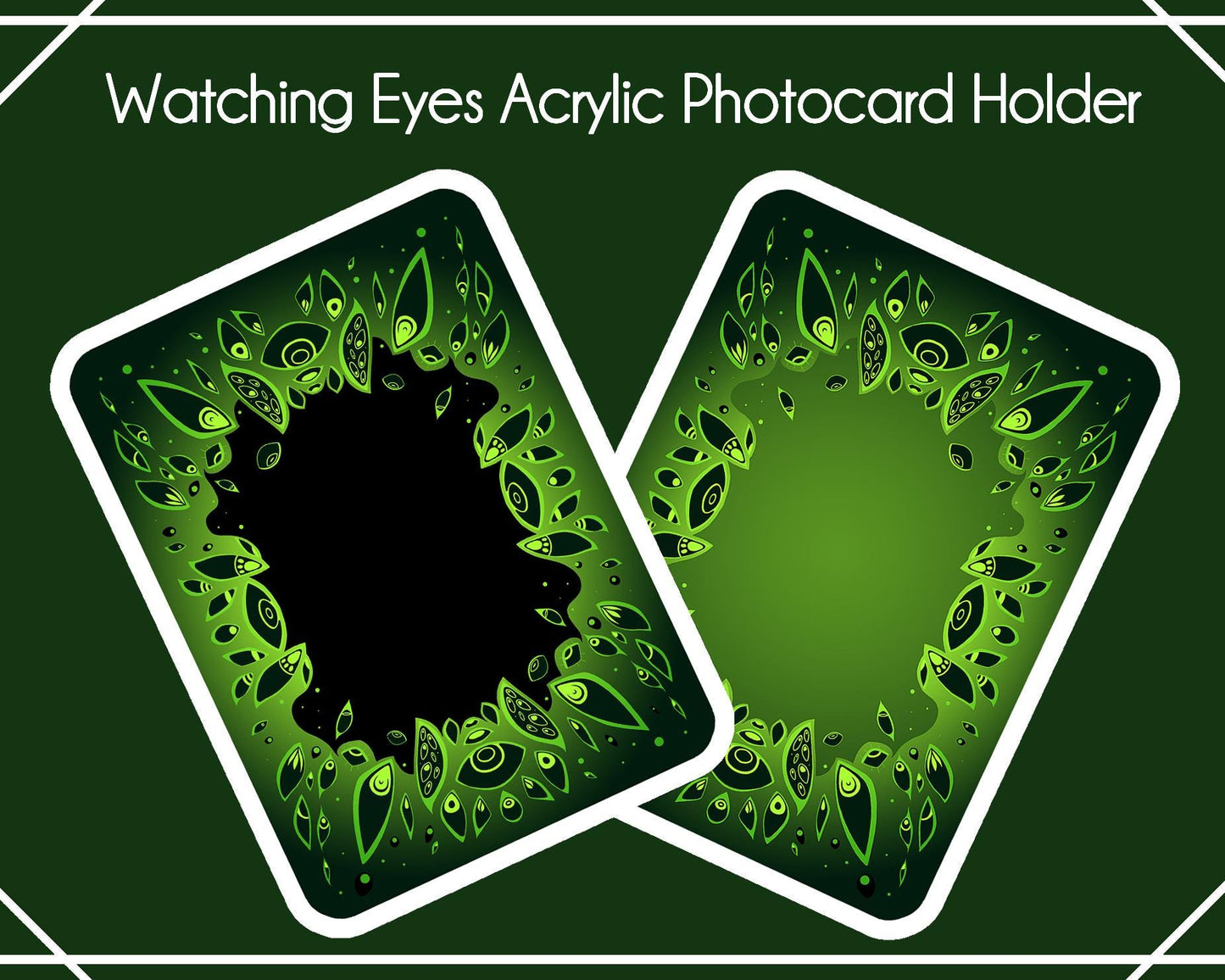 Watching Eyes Acrylic Photocard Holder