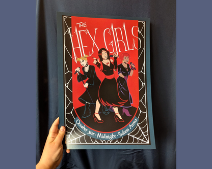 Hex Girls Band Poster