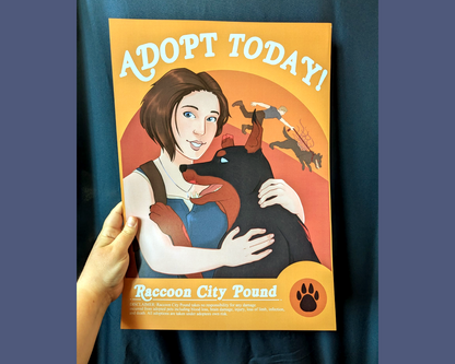 Resident Evil Adopt Today Poster
