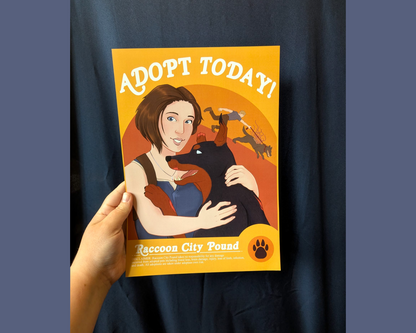 Resident Evil Adopt Today Poster