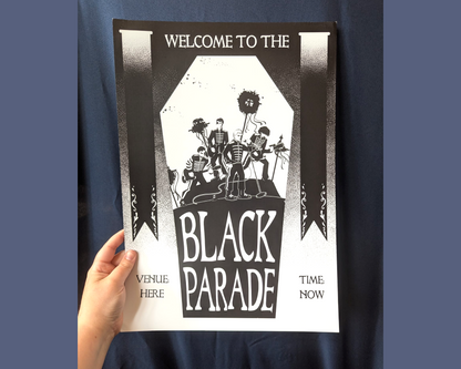 My Chemical Romance Black Parade Inspired Print