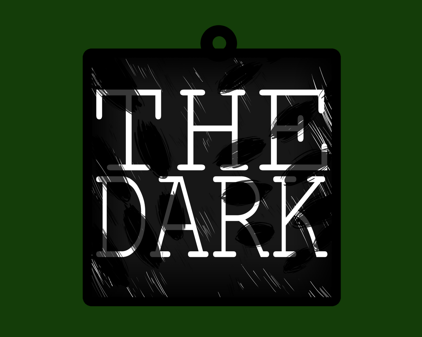The Magnus Archives The Dark Acrylic Charm Keychain
