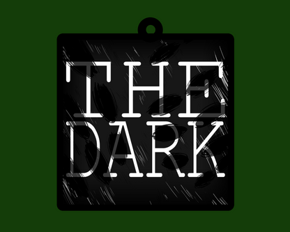 The Magnus Archives The Dark Acrylic Charm Keychain