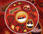 Fall Out Boy Folie à Deux Album Sticker Sheet