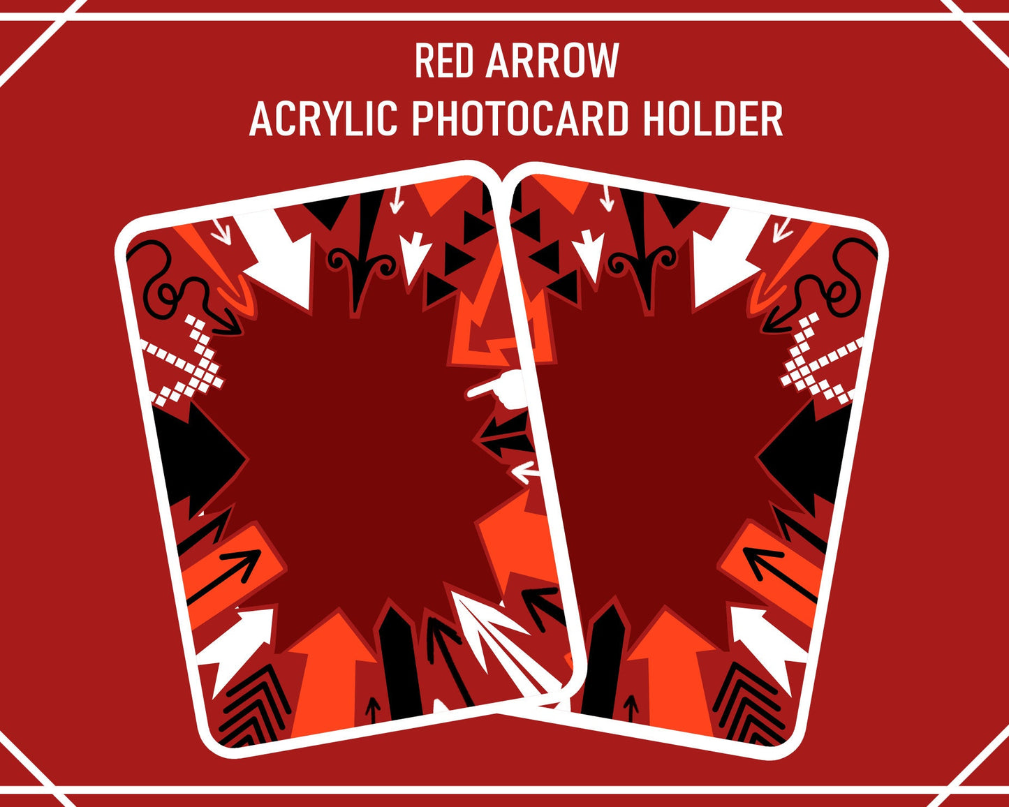 Red Arrows Acrylic Photocard Holder