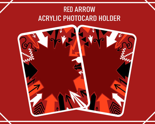 Red Arrows Acrylic Photocard Holder