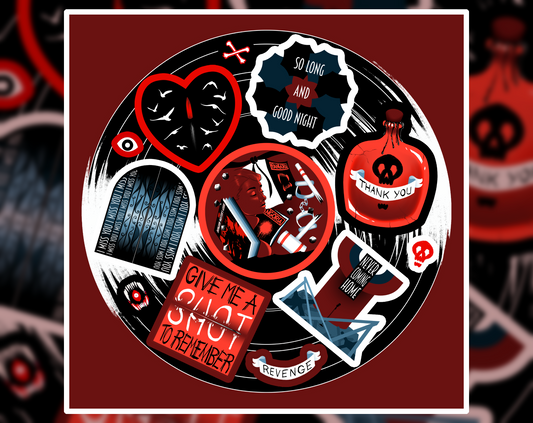 My Chemical Romance Three Cheers for Sweet Revenge Print