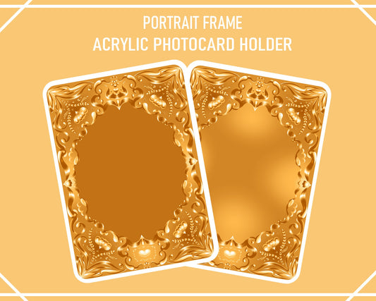 Portrait Frame Acrylic Photocard Holder