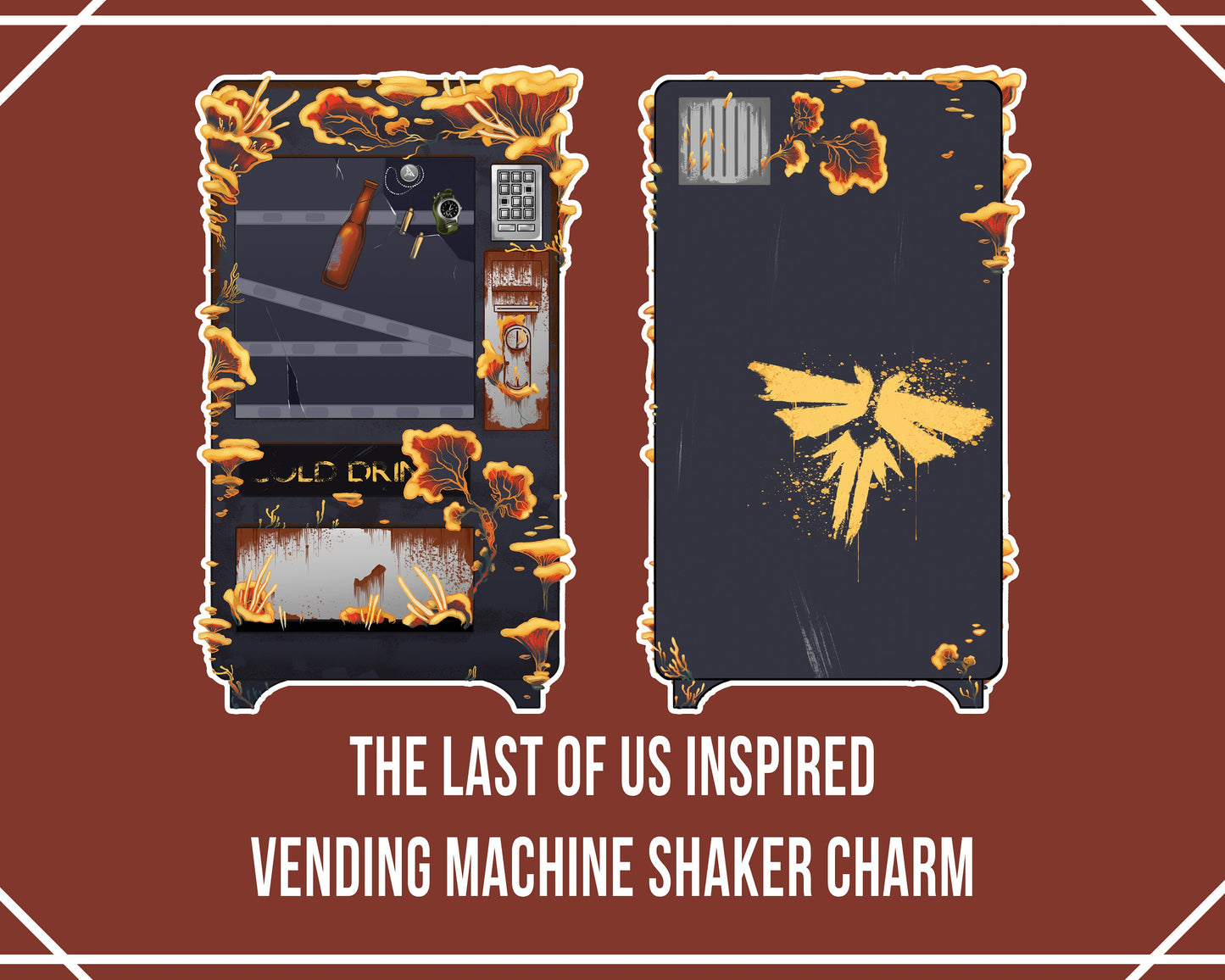 The Last of Us Vending Machine Shaker Charm