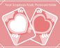 Heart Scrapbook Acrylic Photocard Holder