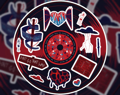 Mitski Laurel Hell Sticker Sheet