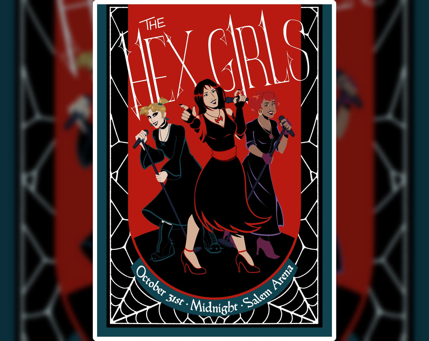 Hex Girls Band Poster