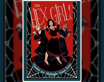 Hex Girls Band Poster