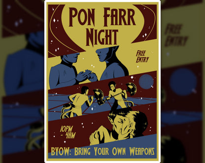 Pon Farr Night at the Vulcan Nightclub Print